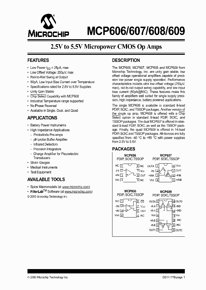 MCP607-IP_6634396.PDF Datasheet