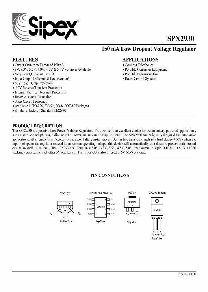 SPX2930U-40_6635822.PDF Datasheet