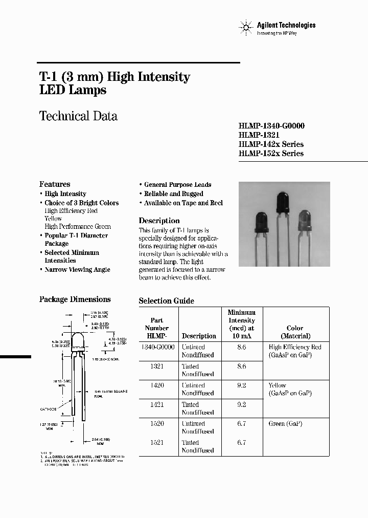 HLMP-1340-G0002_6639194.PDF Datasheet