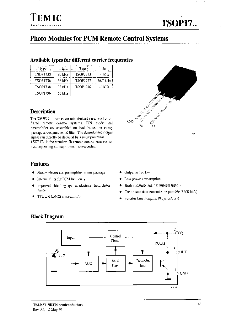 TSOP1730CB2R_6632847.PDF Datasheet
