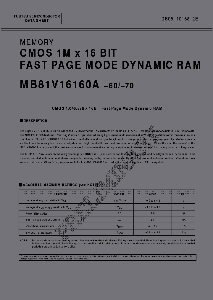 MB81V16160A-60PJ_6639064.PDF Datasheet