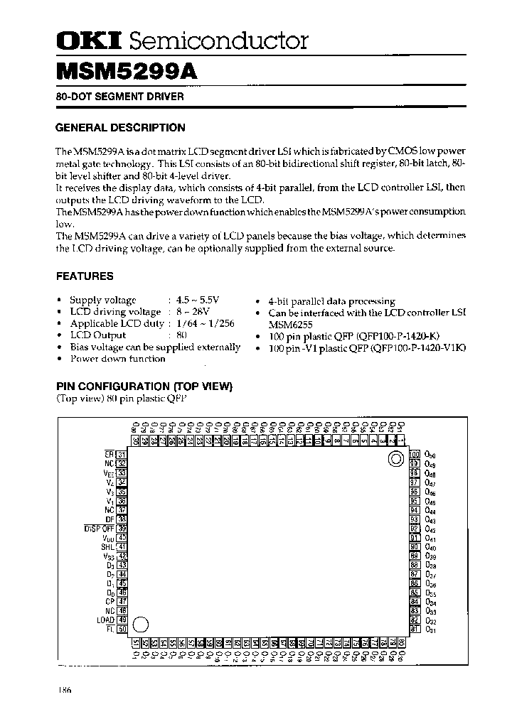 MSM5299AGS-V1K_6637575.PDF Datasheet
