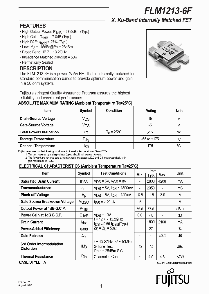 FLM1213-6F_6636889.PDF Datasheet