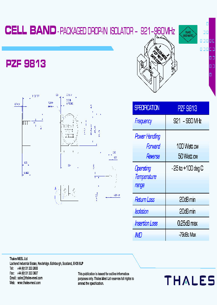 PZF9813_6635610.PDF Datasheet