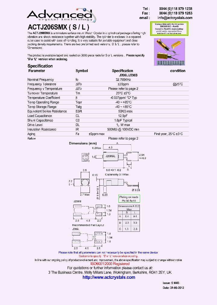 ACTJ206SMX12_6701962.PDF Datasheet