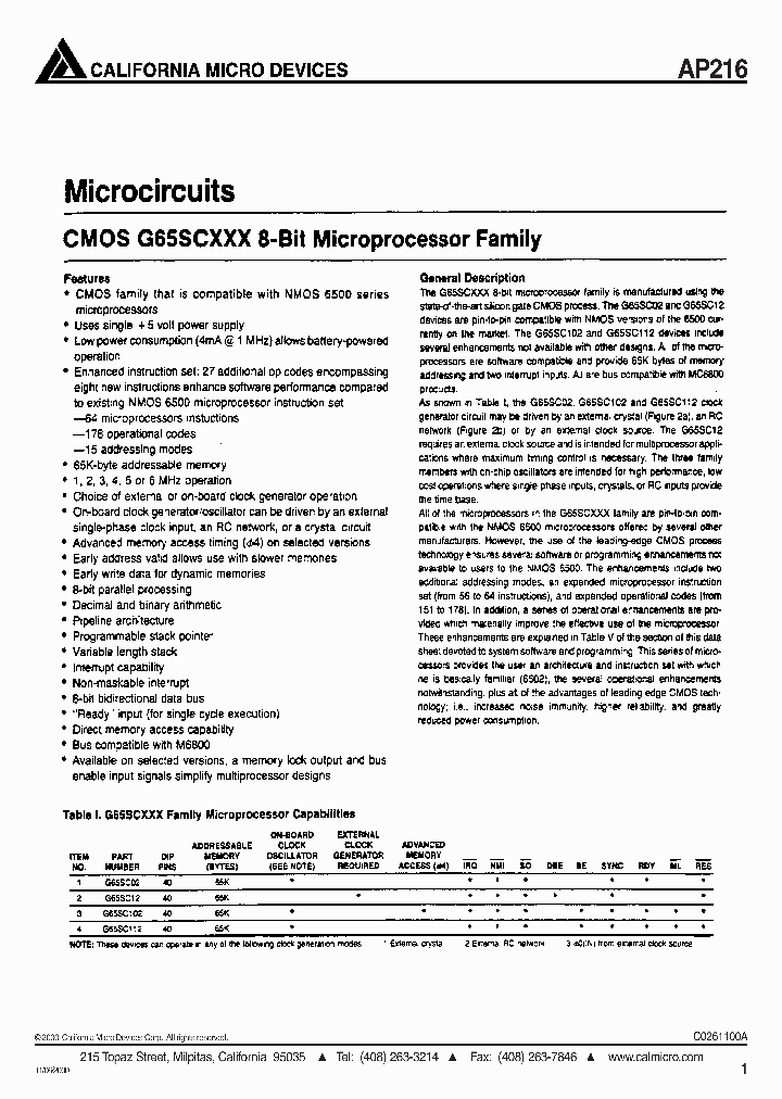 G65SC102ADS-2_6638415.PDF Datasheet