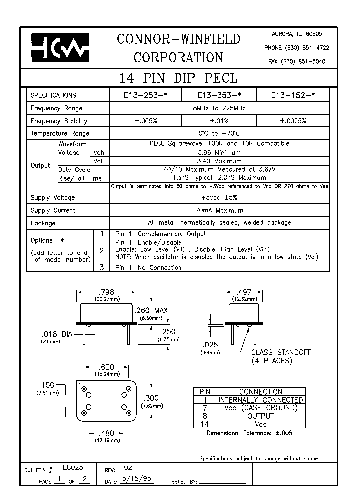 E13-353-2-FREQ-OUT9_6637650.PDF Datasheet