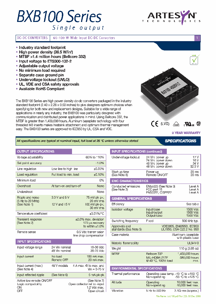 BXB100-48S12FHTJ_6641490.PDF Datasheet