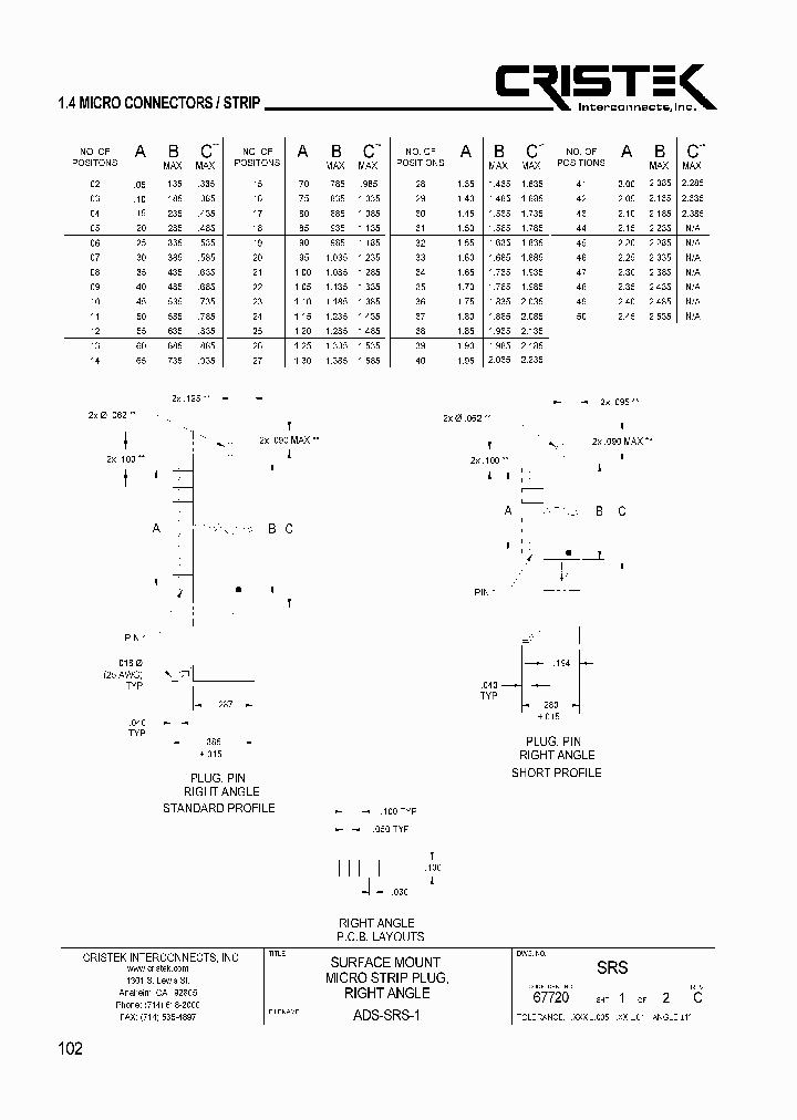 SRS-226-B2-TH_6640937.PDF Datasheet