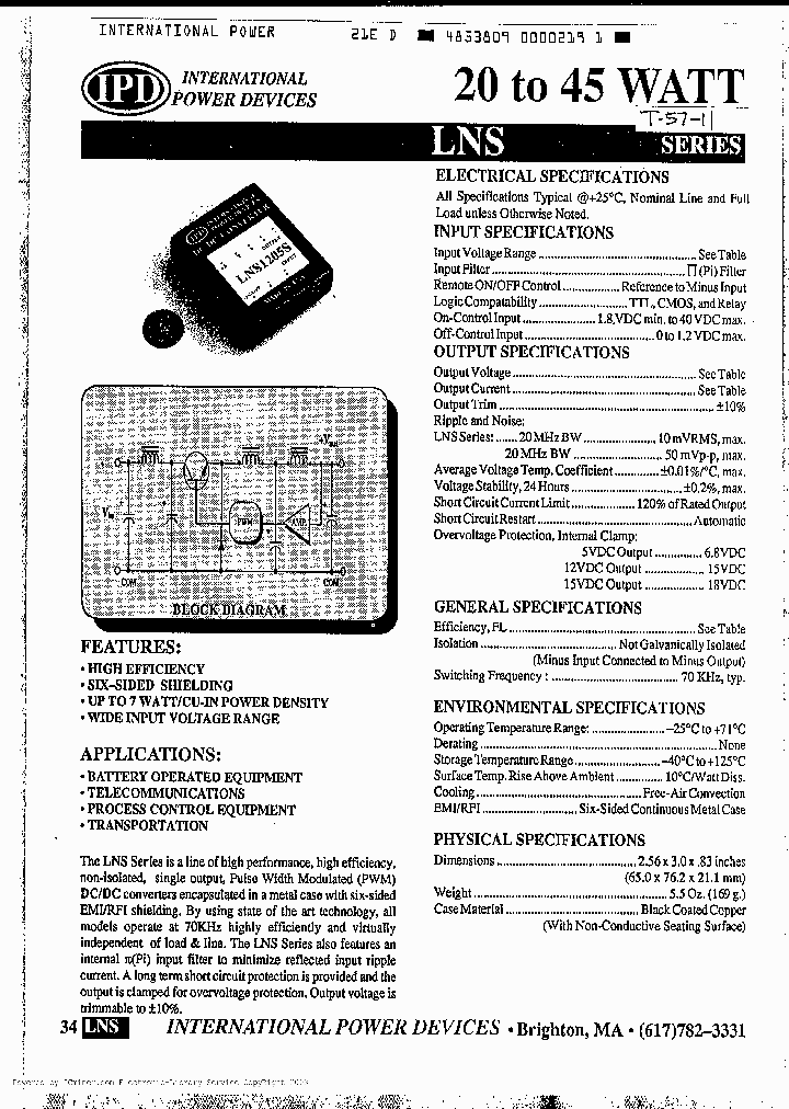 LNS1205S_6643932.PDF Datasheet