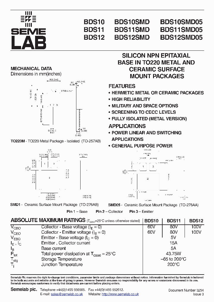 BDS10SMD05-QR-A_6646318.PDF Datasheet