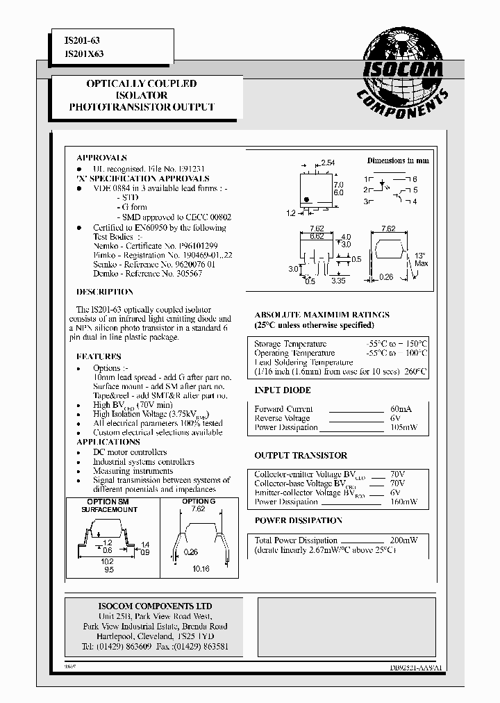 IS201-63-SM_6647227.PDF Datasheet