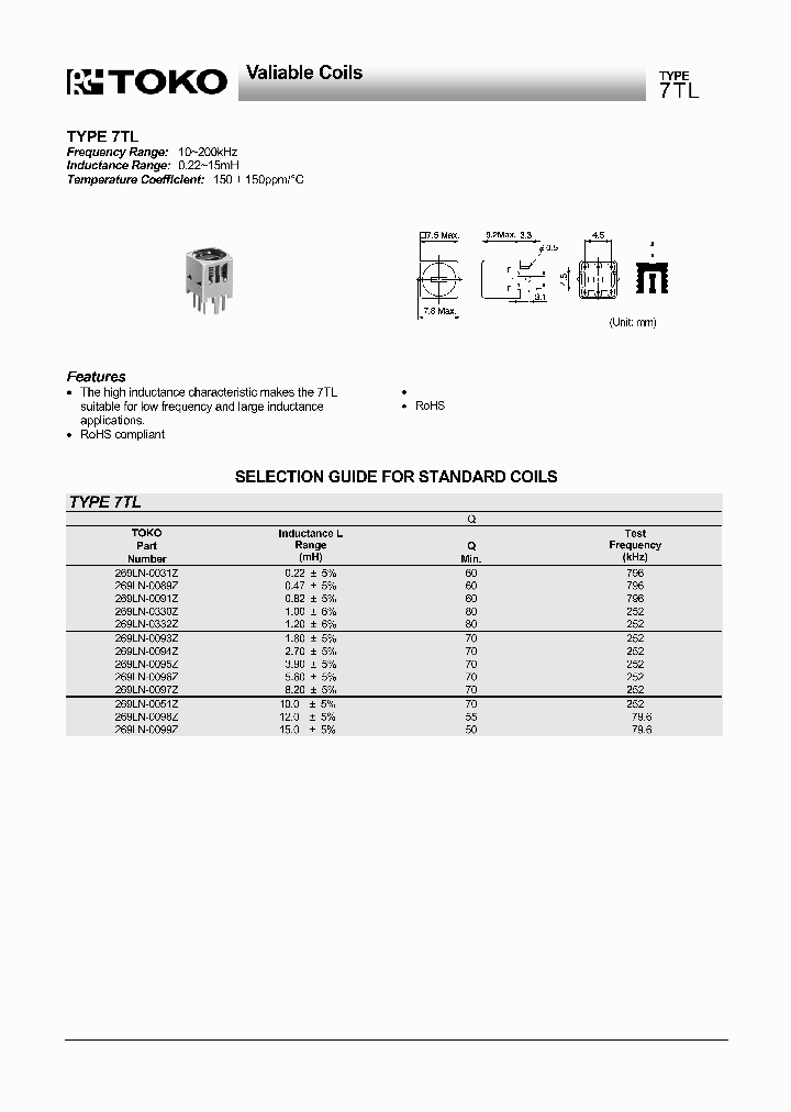 TOKOINC-269LN-0330Z_6645828.PDF Datasheet