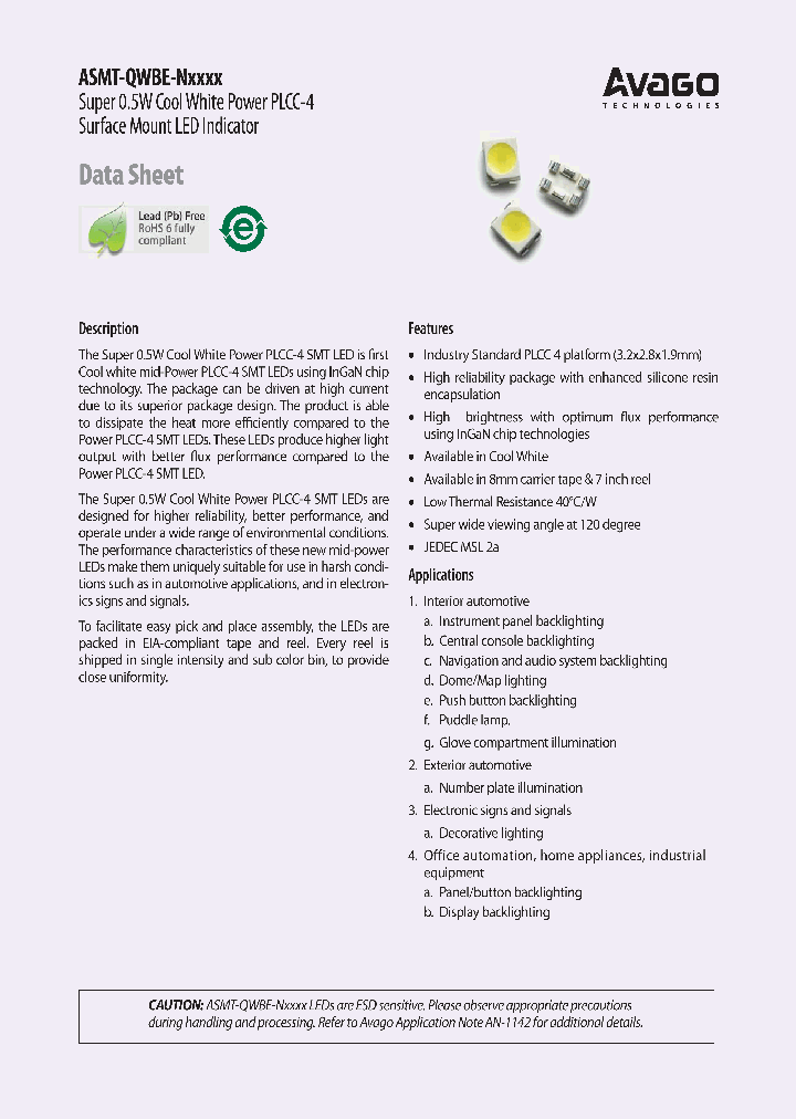 ASMT-QWBE-N0BJE_6649466.PDF Datasheet