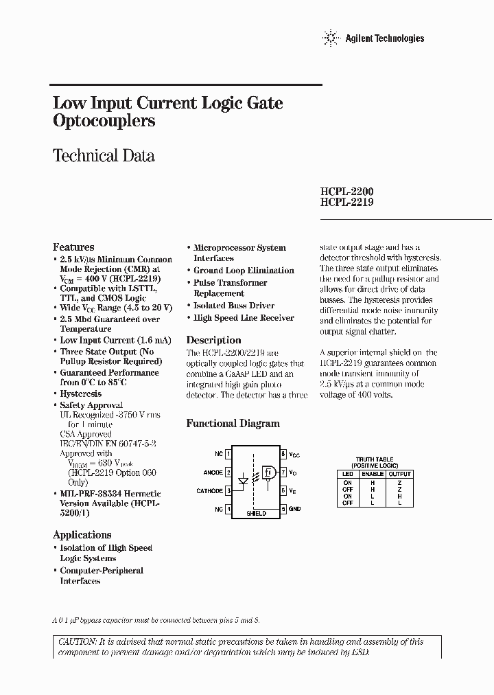 HCPL-2219500_6650220.PDF Datasheet