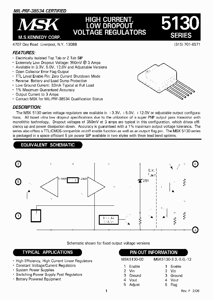 MSK5130-00ETS_6650442.PDF Datasheet
