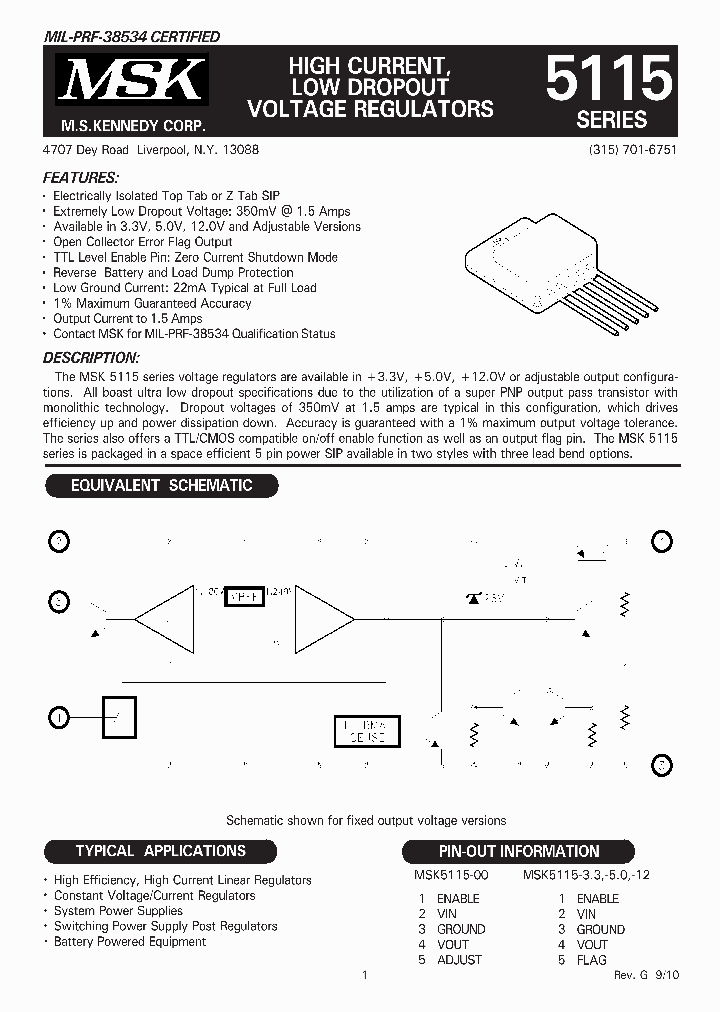 MSK5115-00ETS_6650441.PDF Datasheet