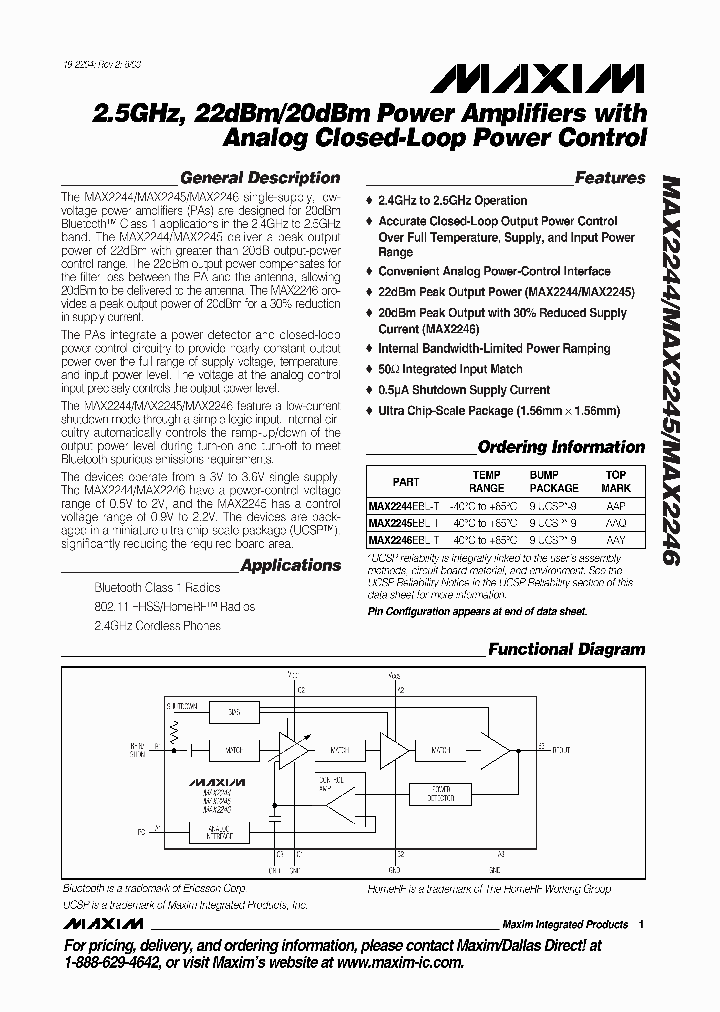 MAX2246EBL_6649314.PDF Datasheet