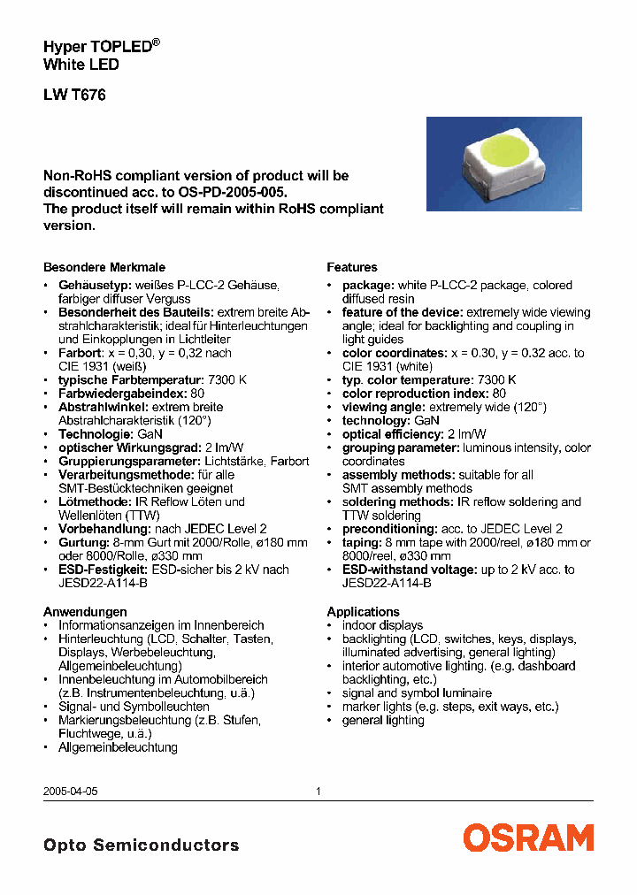 LWT676-M1N1-25_6651132.PDF Datasheet