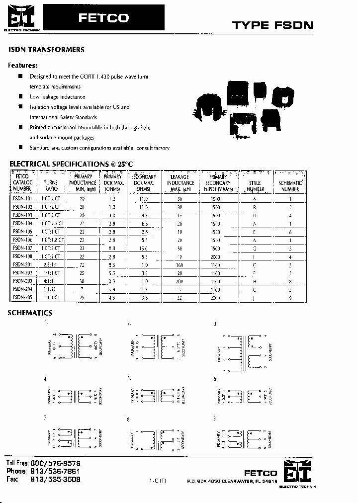 FSDN-101_6650824.PDF Datasheet