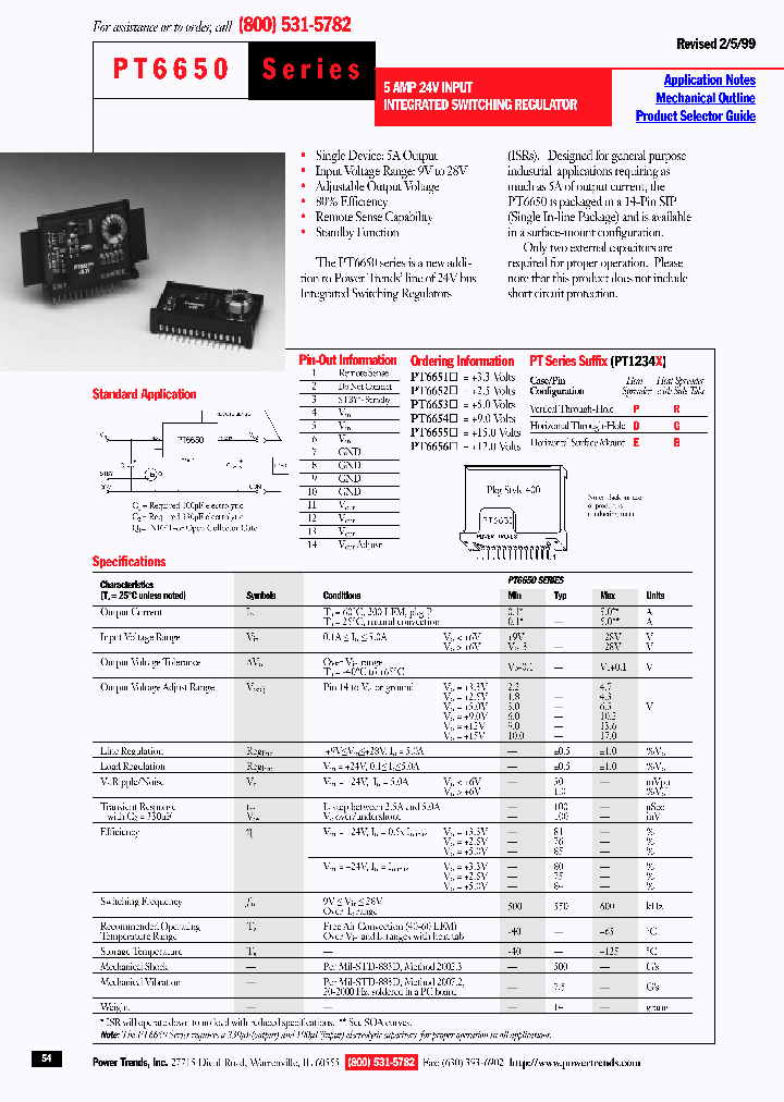 PT6652G_6650756.PDF Datasheet
