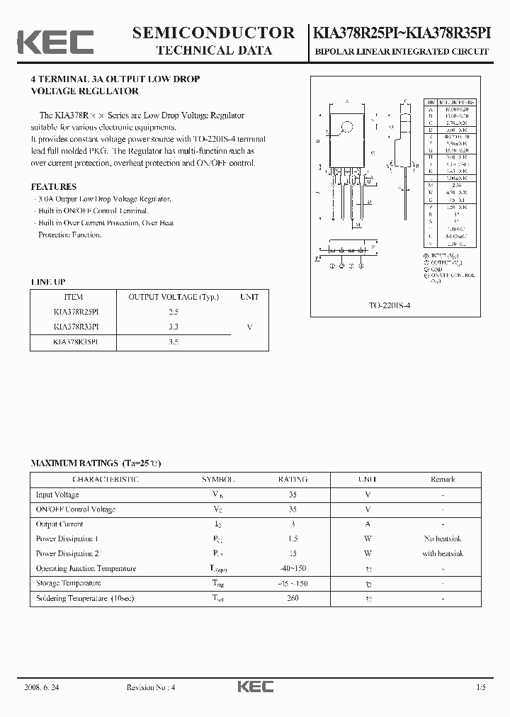 KIA378R33PI_6651907.PDF Datasheet