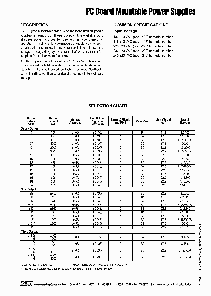 152000-DV-115_6652480.PDF Datasheet