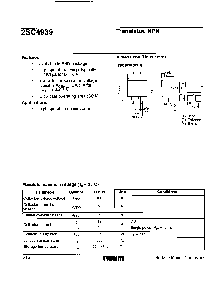 2SC4939TLE_6652568.PDF Datasheet