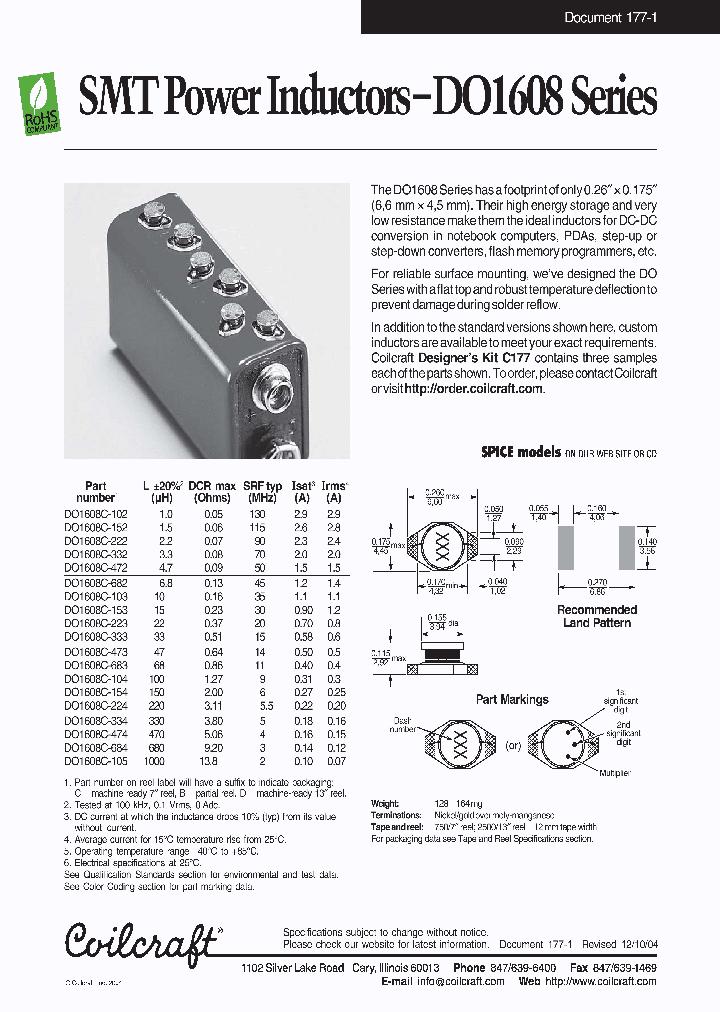 DO1608C-153D_6653382.PDF Datasheet