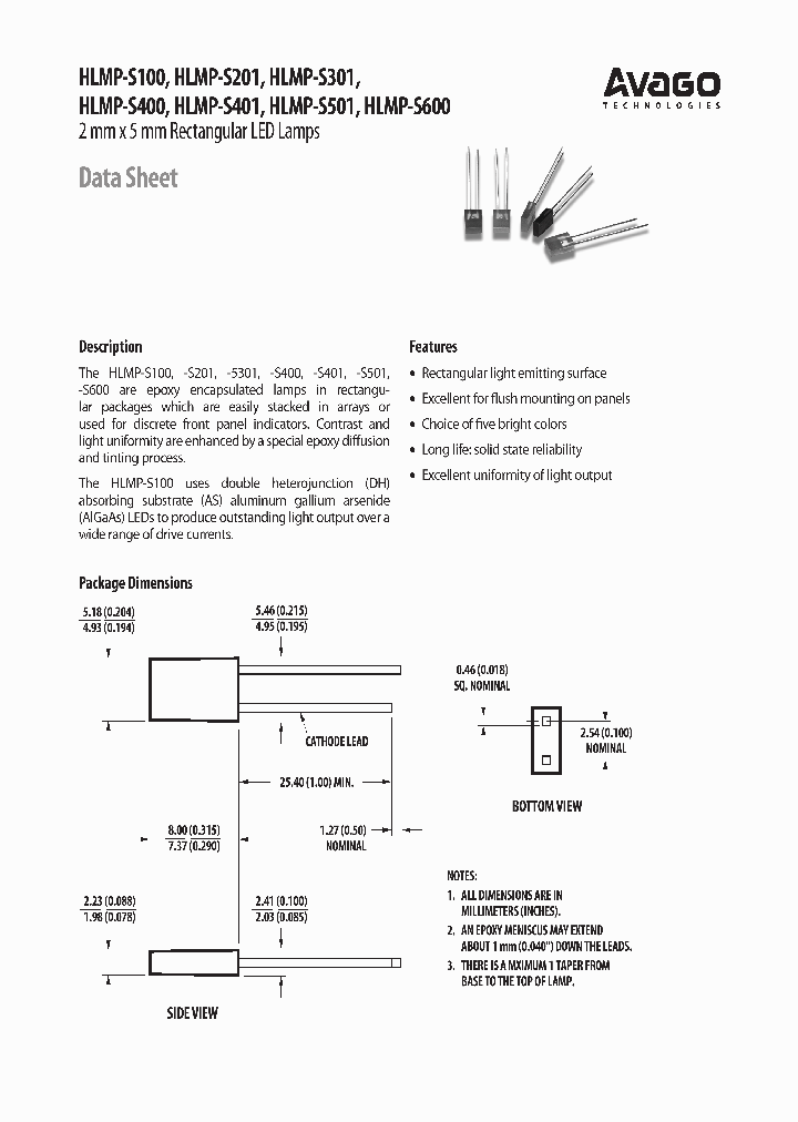 HLMP-S201-D0000_6648374.PDF Datasheet