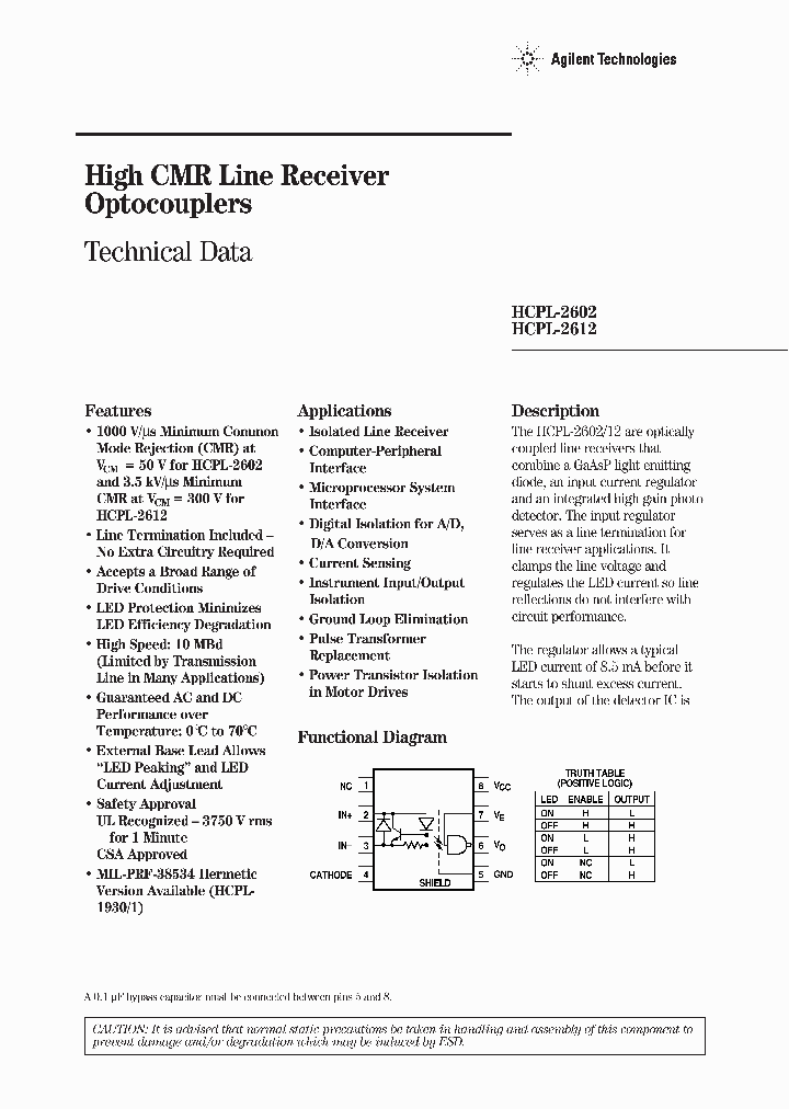 HCPL-2612300_6654411.PDF Datasheet
