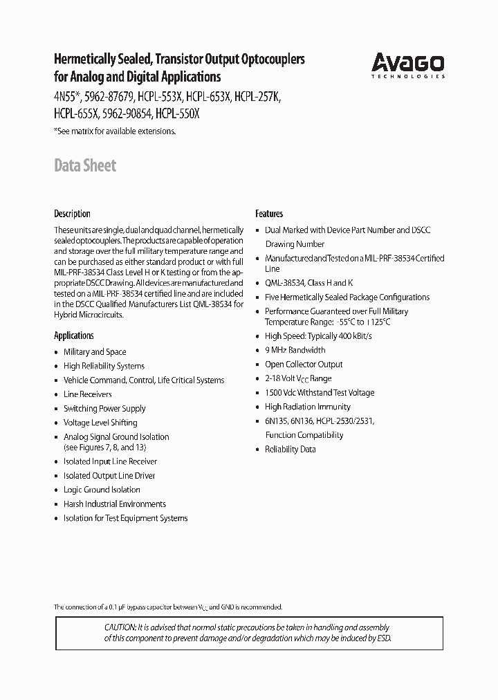 HCPL-6530_6651915.PDF Datasheet