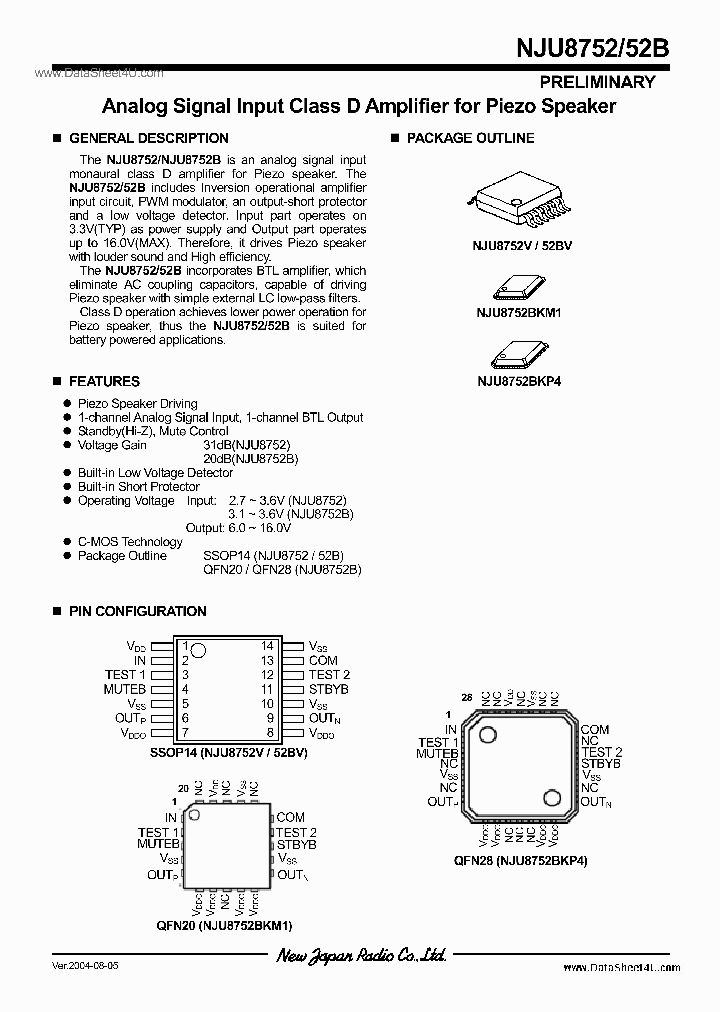 NJU8752_6765737.PDF Datasheet