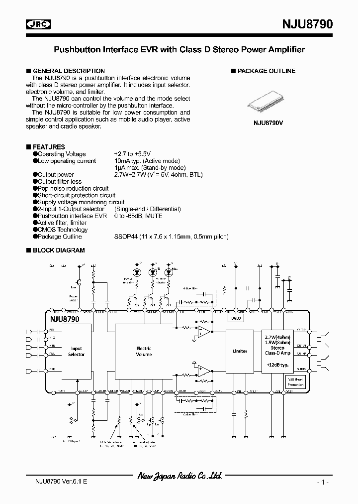 NJU8790_6766002.PDF Datasheet