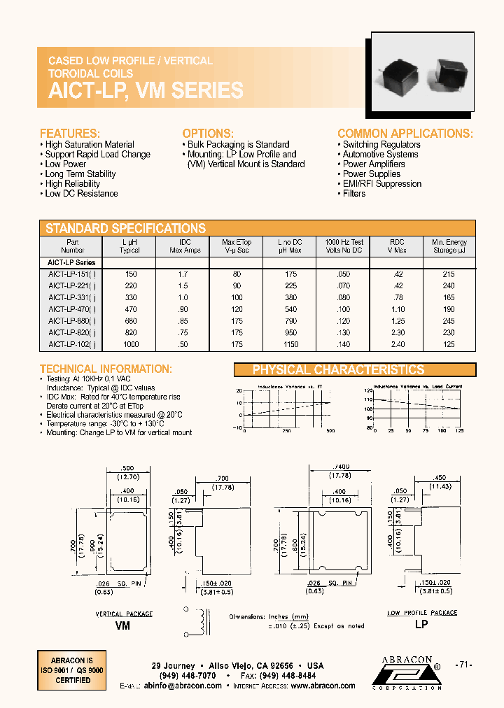 AICT-LP-331LP_6655875.PDF Datasheet