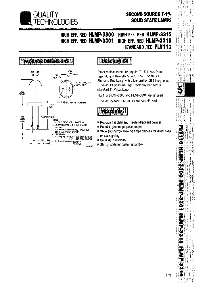 HLMP-3315_6655876.PDF Datasheet
