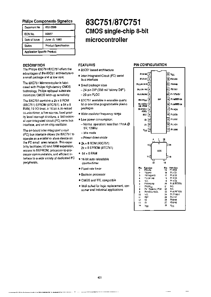S83C751-1A28_6650617.PDF Datasheet