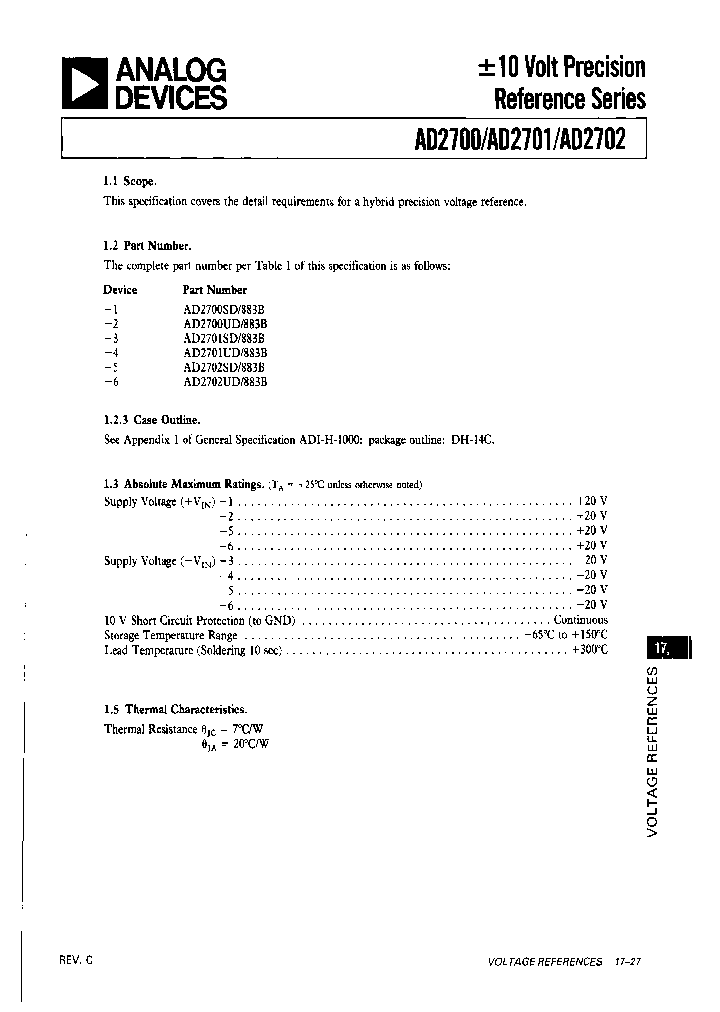 ANALOGDEVICESINC-AD2700UD883B_6656687.PDF Datasheet