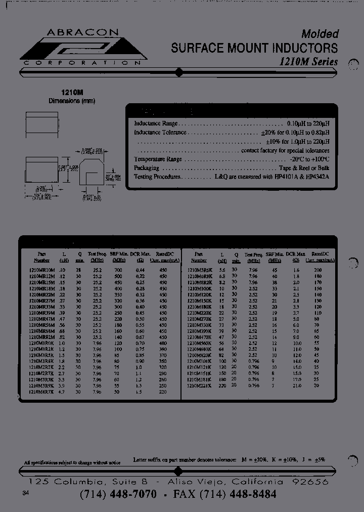 1210M820K_6646574.PDF Datasheet