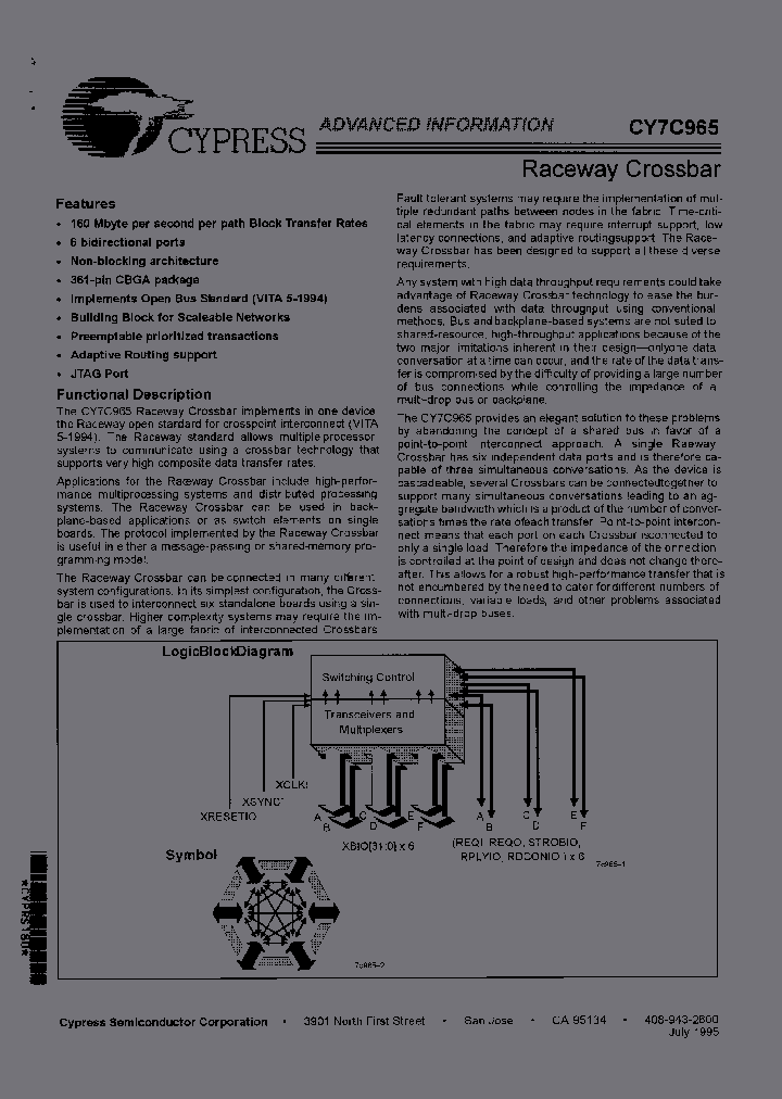 CY7C965-GC_6658103.PDF Datasheet
