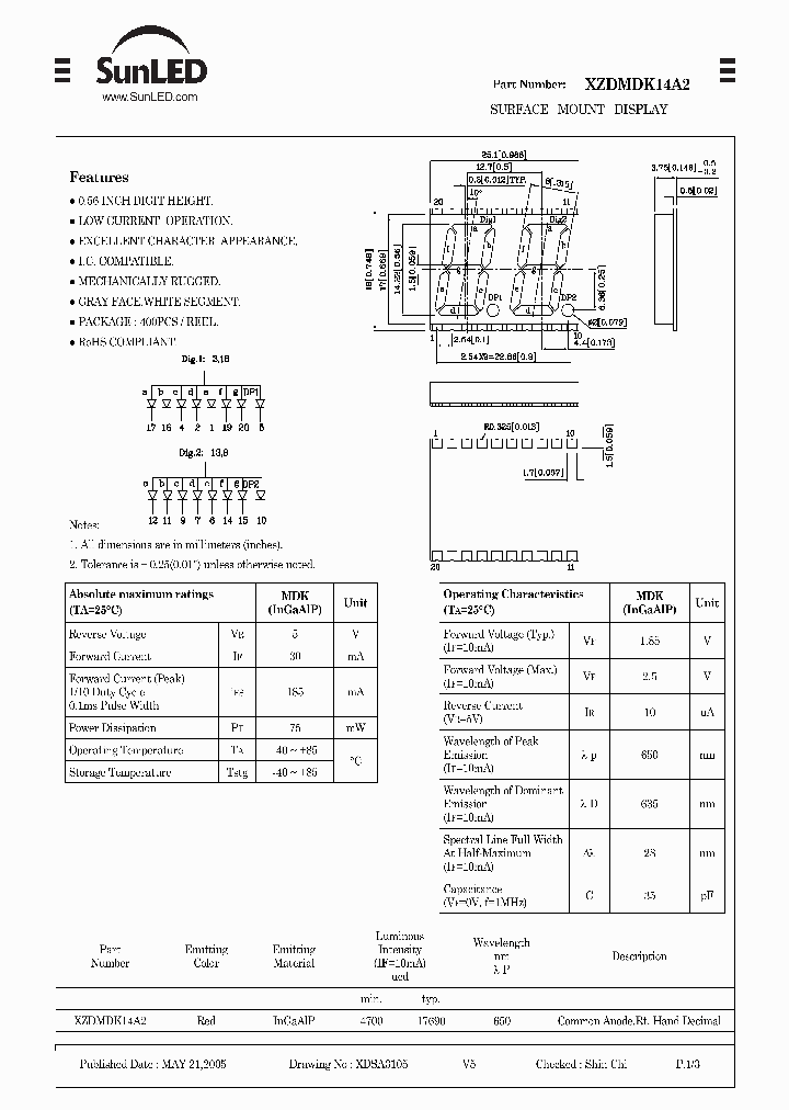 XZDMDK14A2_6650248.PDF Datasheet