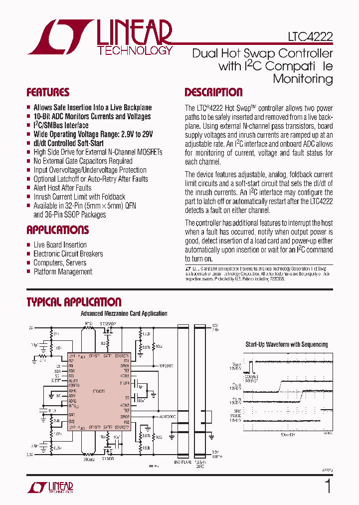 LTC4222IGTRPBF_6657404.PDF Datasheet
