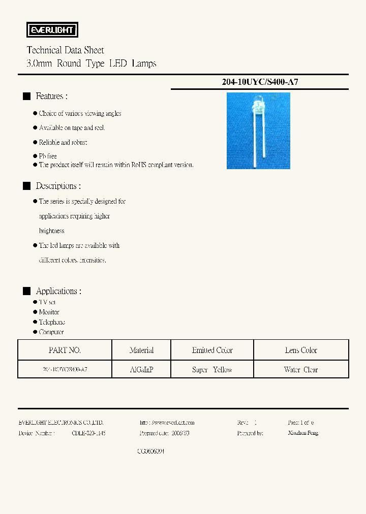 204-10UYCS400-A7_6657928.PDF Datasheet