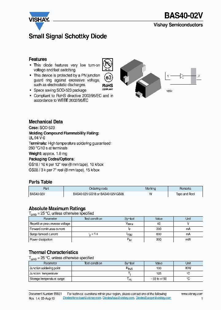 BAS40-02V-GS18_6658250.PDF Datasheet