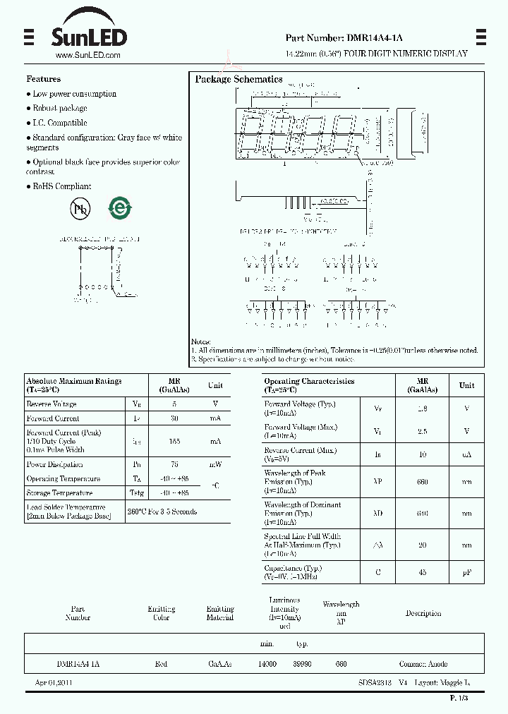 DMR14A4-1A_6657731.PDF Datasheet