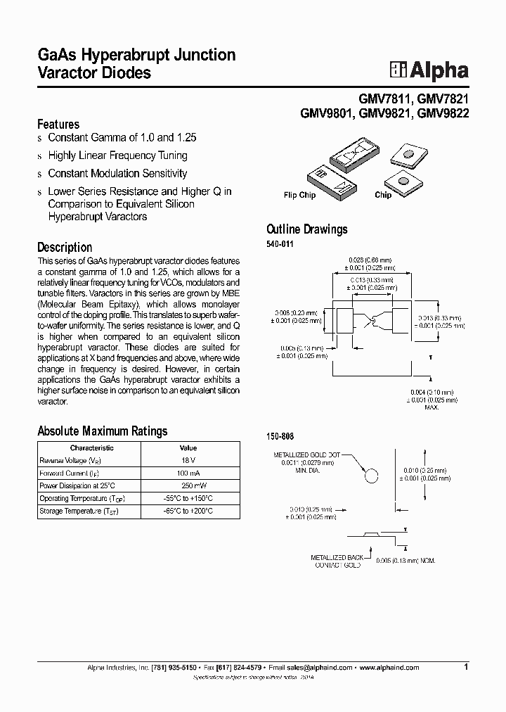 GMV9801-000_6660702.PDF Datasheet