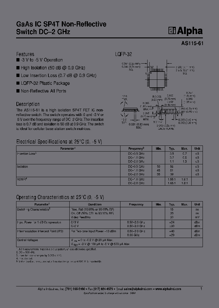 AS115-61_6661520.PDF Datasheet