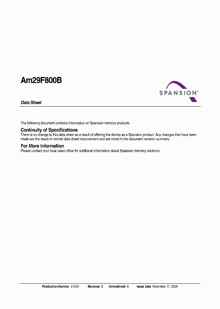 SPANSIONLLC-AM29F800BB-55SK_6653611.PDF Datasheet