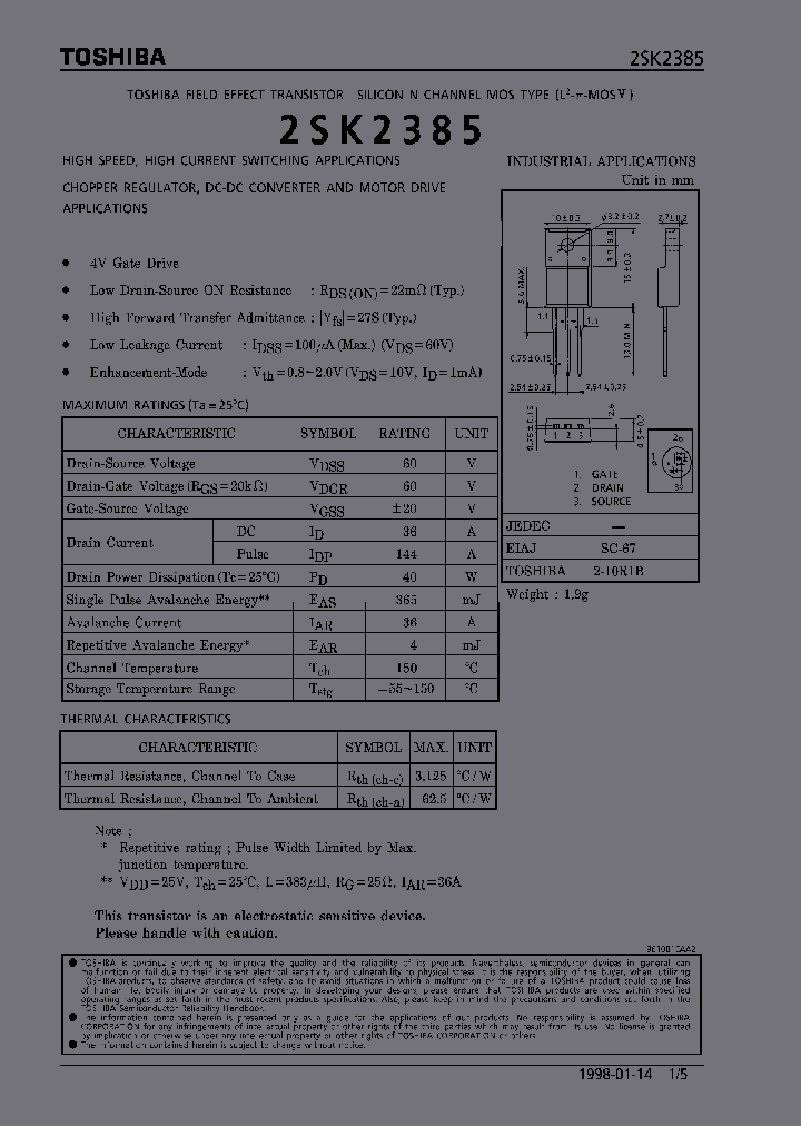 TOSHIBACORPORATION-2SK2385_6661066.PDF Datasheet