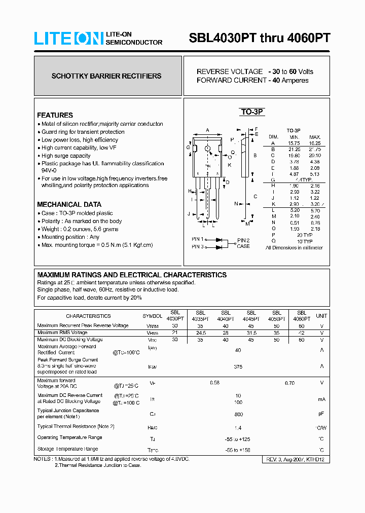 SBL4050PT_6662669.PDF Datasheet